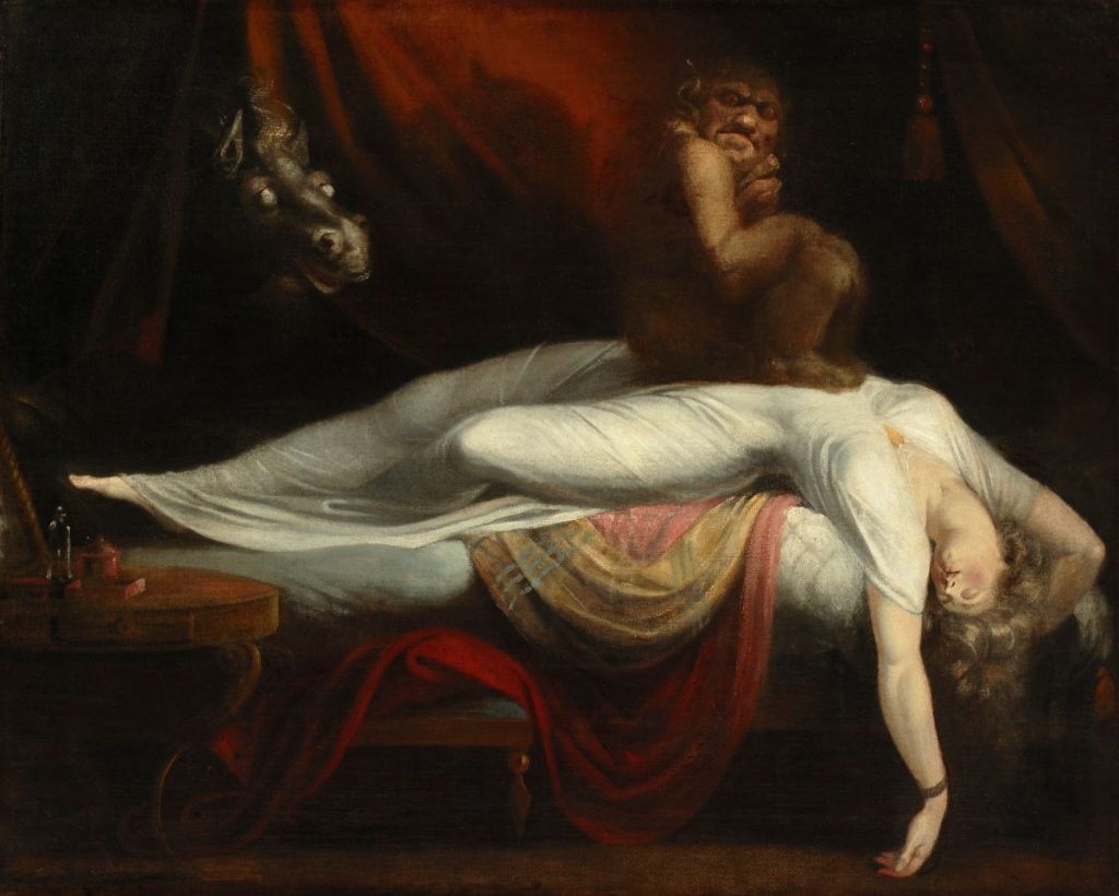 Henry Fuseli (1741–1825) The Nightmare 1781 Oil on canvas - Detroit Institute of Arts